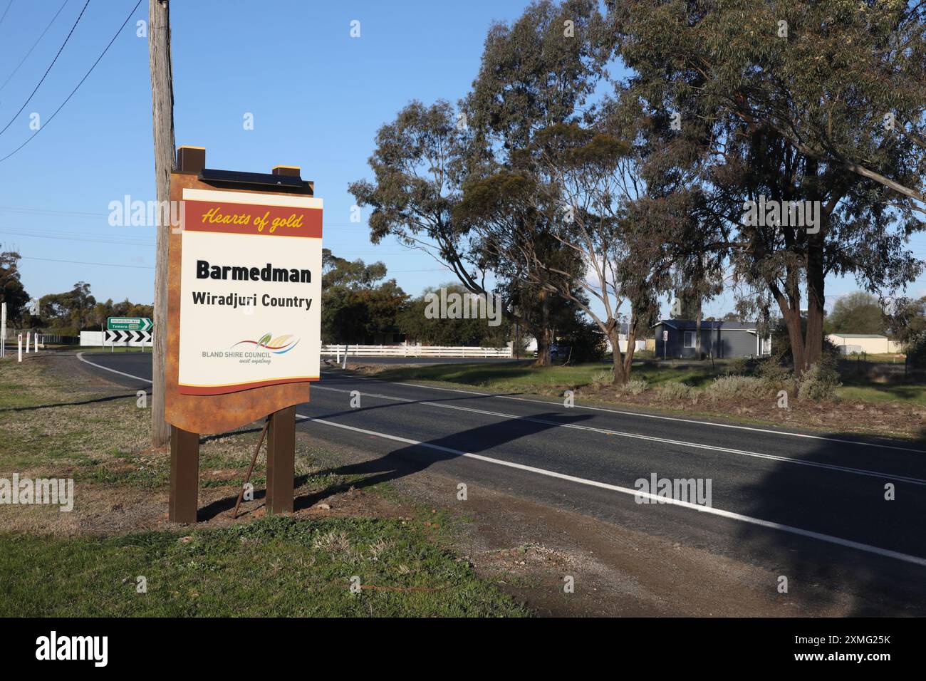 Barmedman, Wiradjuri Country, Bland Shire, NSW, Australia Stock Photo ...
