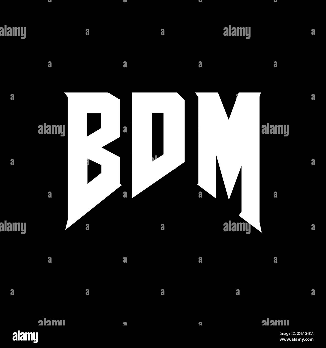 BDM letter logo design for technology company. BDM logo design black ...