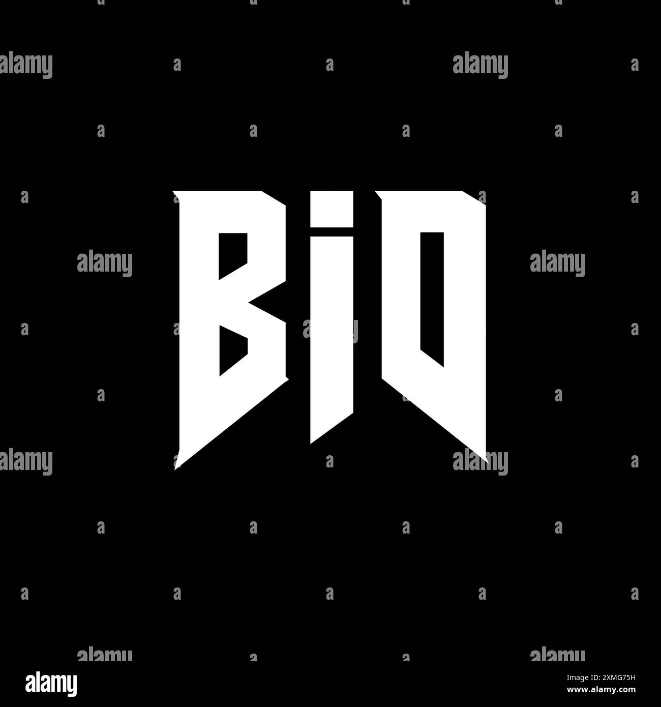 Bid marketing logo Stock Vector Images - Alamy