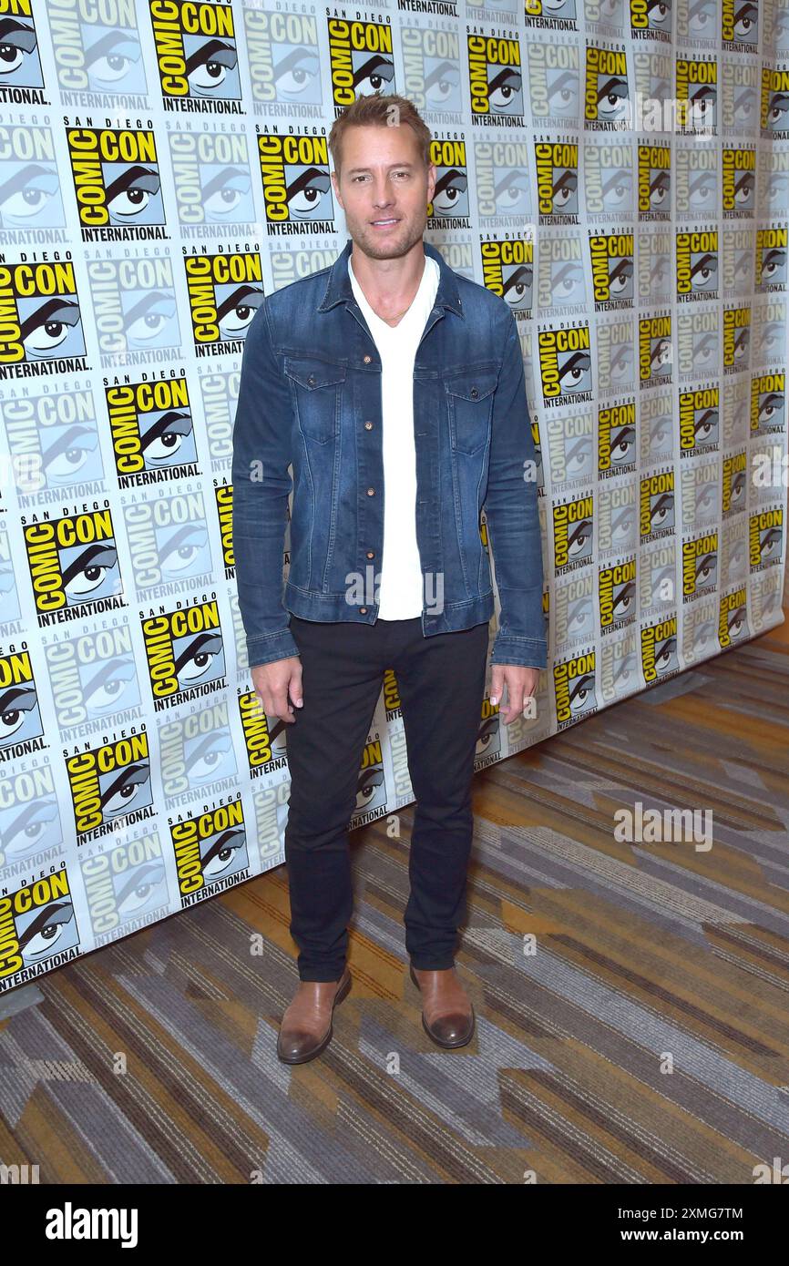 Justin Hartley beim Photocall zur CBS TVSerie Tracker auf der San