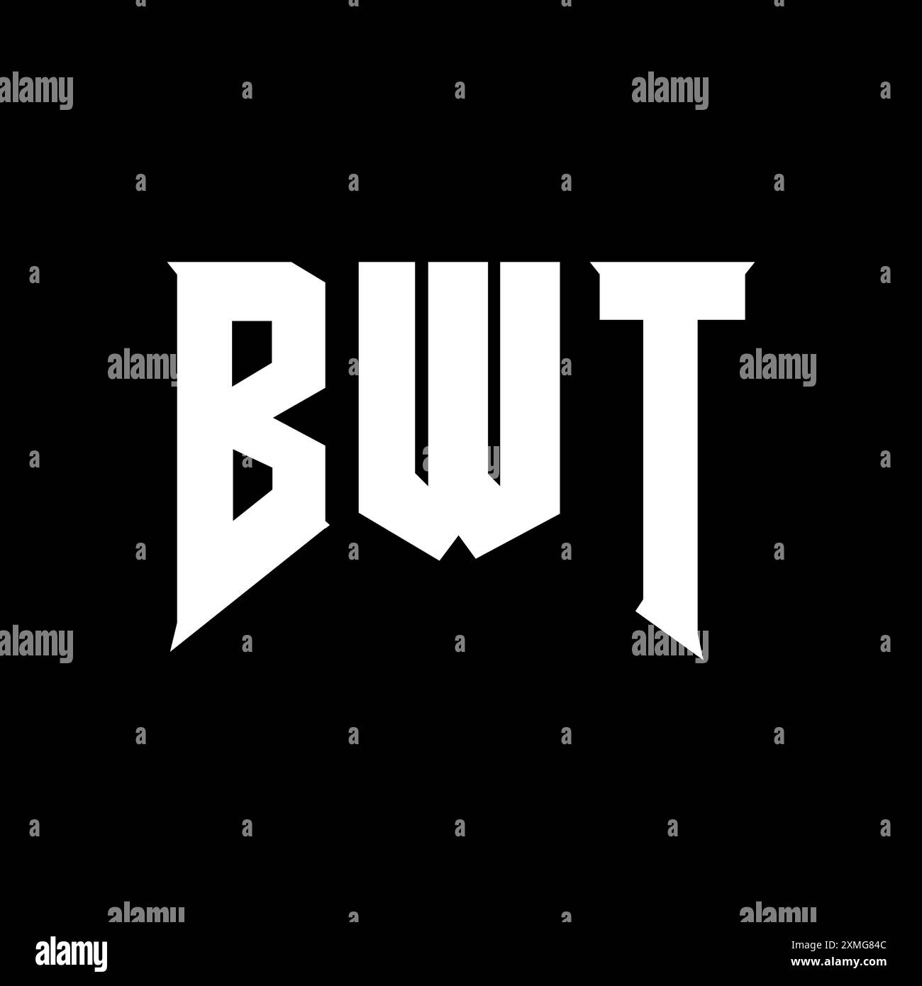 Bwt logo design hi-res stock photography and images - Alamy