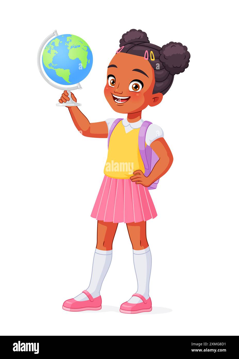 African american school girl on sale