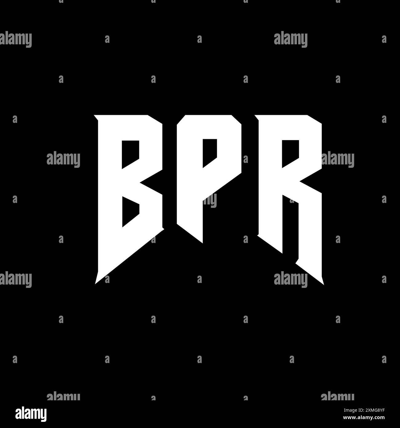 Bpr logo design hi-res stock photography and images - Alamy