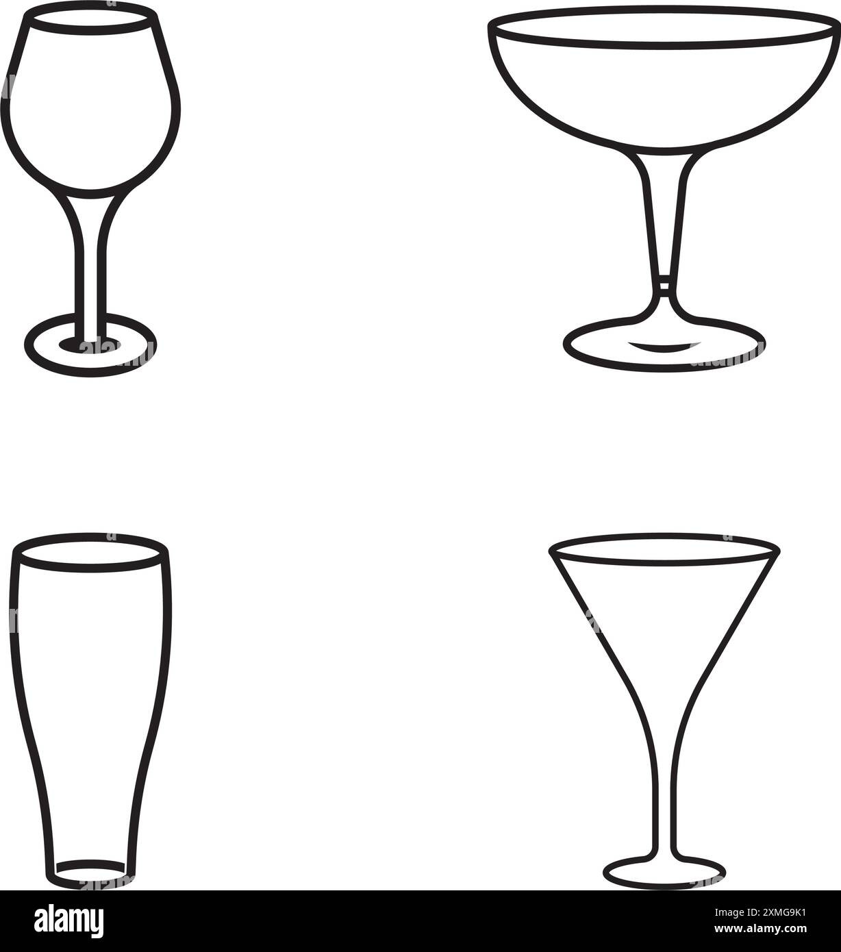 wine glass icon element logo design Stock Vector Image & Art - Alamy