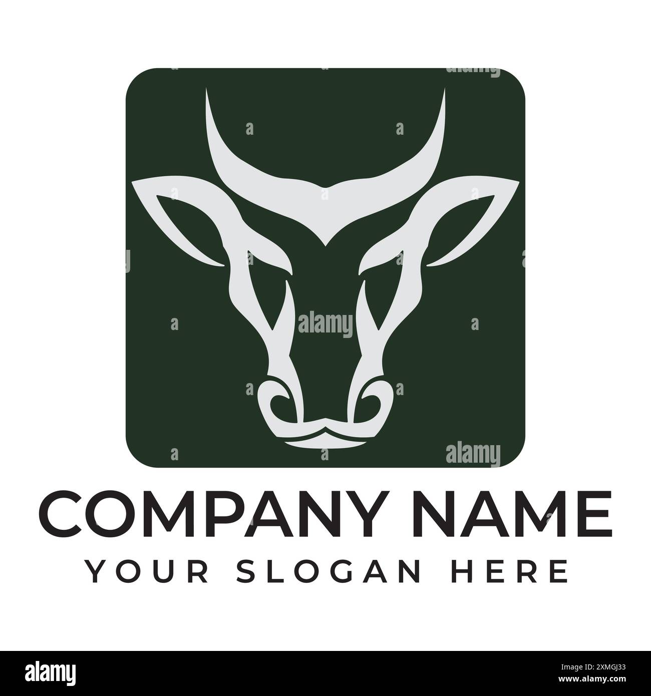Buffalo logo vector illustrations design icon symbols Stock Vector ...