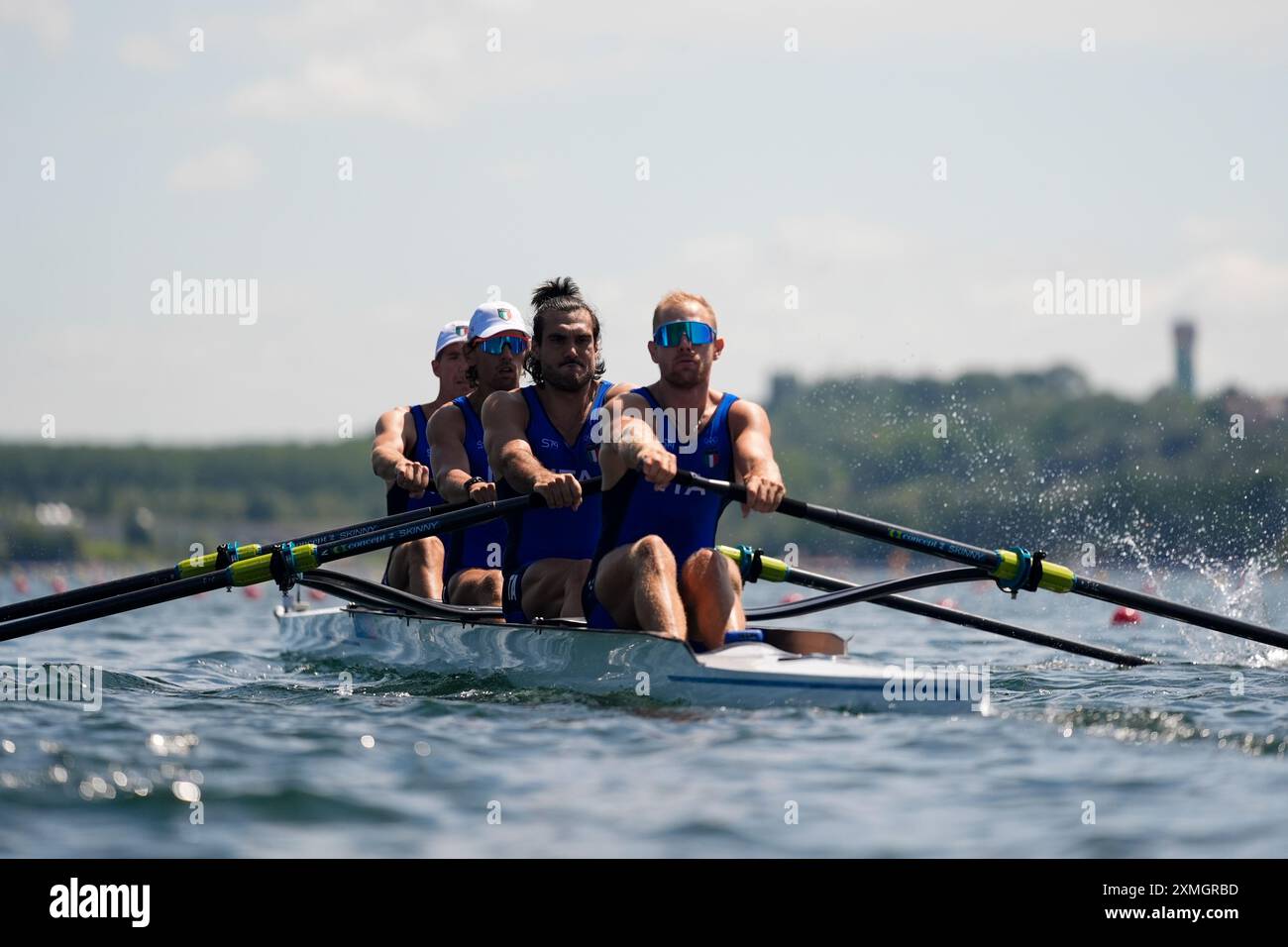 Italy's Matteo Lodo, Giovanni Abagnale, Giuseppe Vicino and Nicholas ...