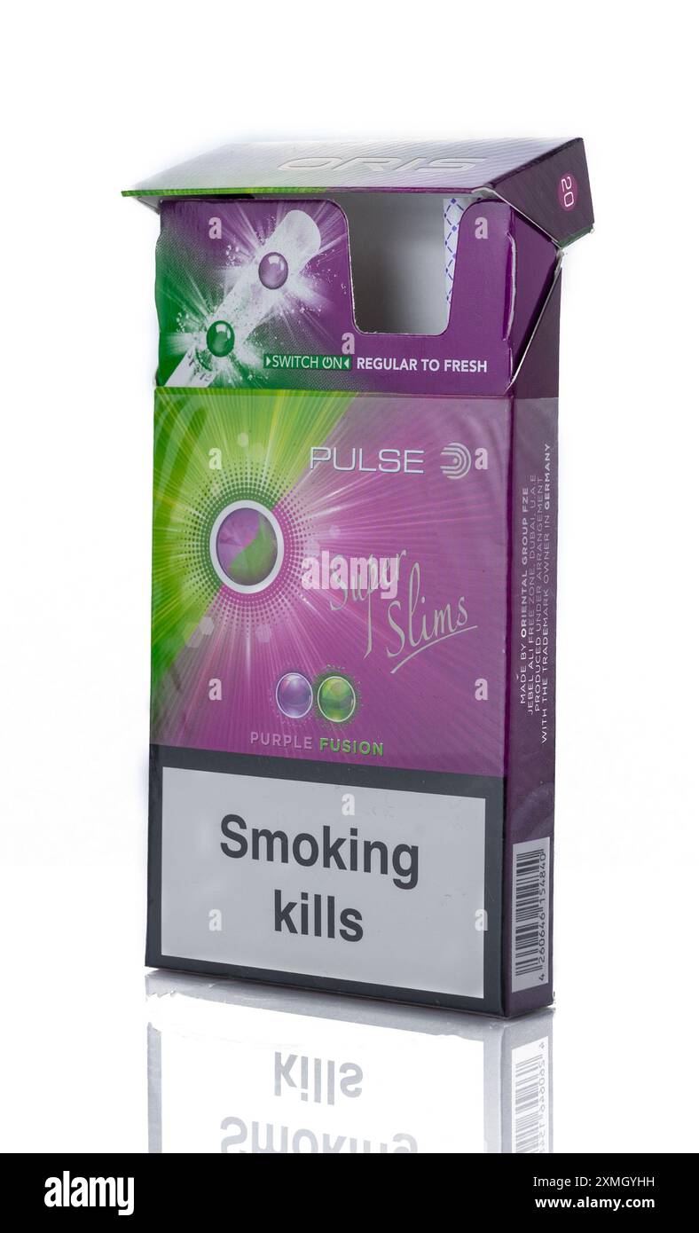 where can i buy oris cigarettes Gaziveren, Cyprus -07.23.2024 pack of Oris cigarettes on a white background  Stock Photo