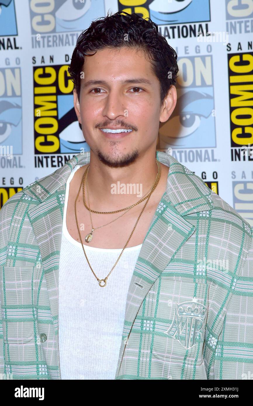 Danny Ramirez beim Photocall zum Kinofilm 'Captain America: Brave New World' auf der San Diego Comic-Con International 2024 im Hilton Bayfront Hotel. San Diego, 27.07.2024 Stock Photo