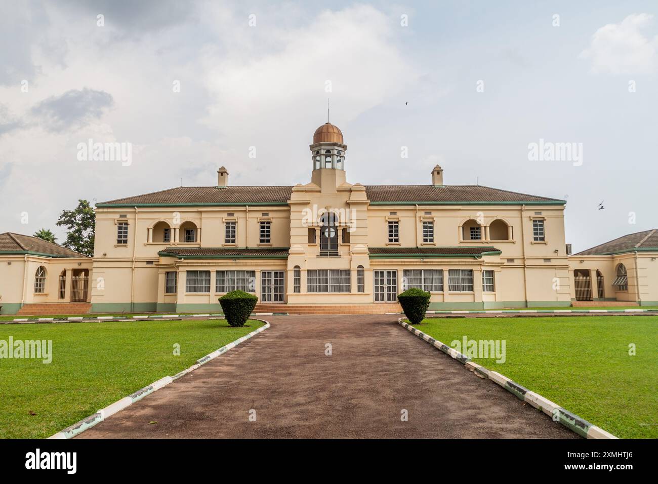 Royal Palace of the King of Buganda in Kampala, Uganda Stock Photo