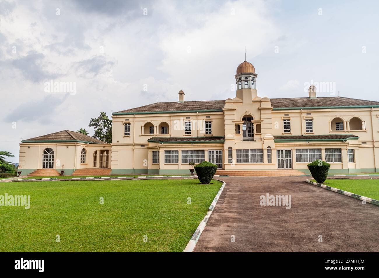 Royal Palace of the King of Buganda in Kampala, Uganda Stock Photo