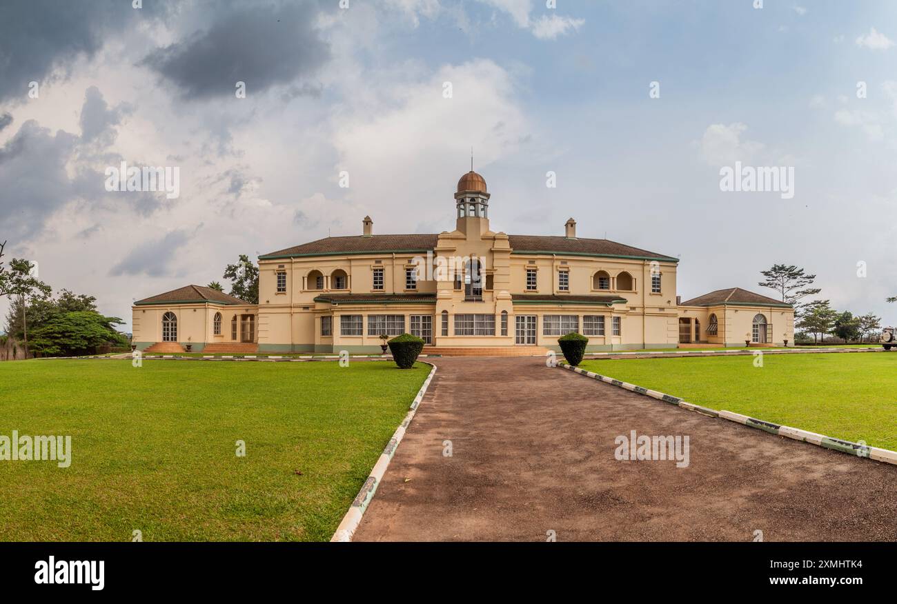 Royal Palace of the King of Buganda in Kampala, Uganda Stock Photo