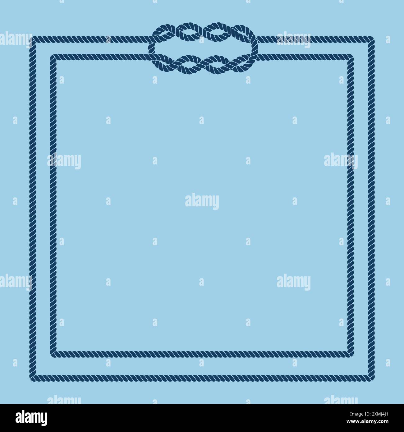 Knot blue thread abstract frame hi-res stock photography and images - Alamy