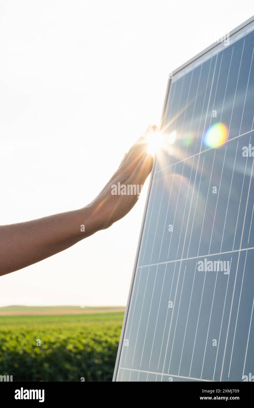 Solar energy panel hi-res stock photography and images - Alamy