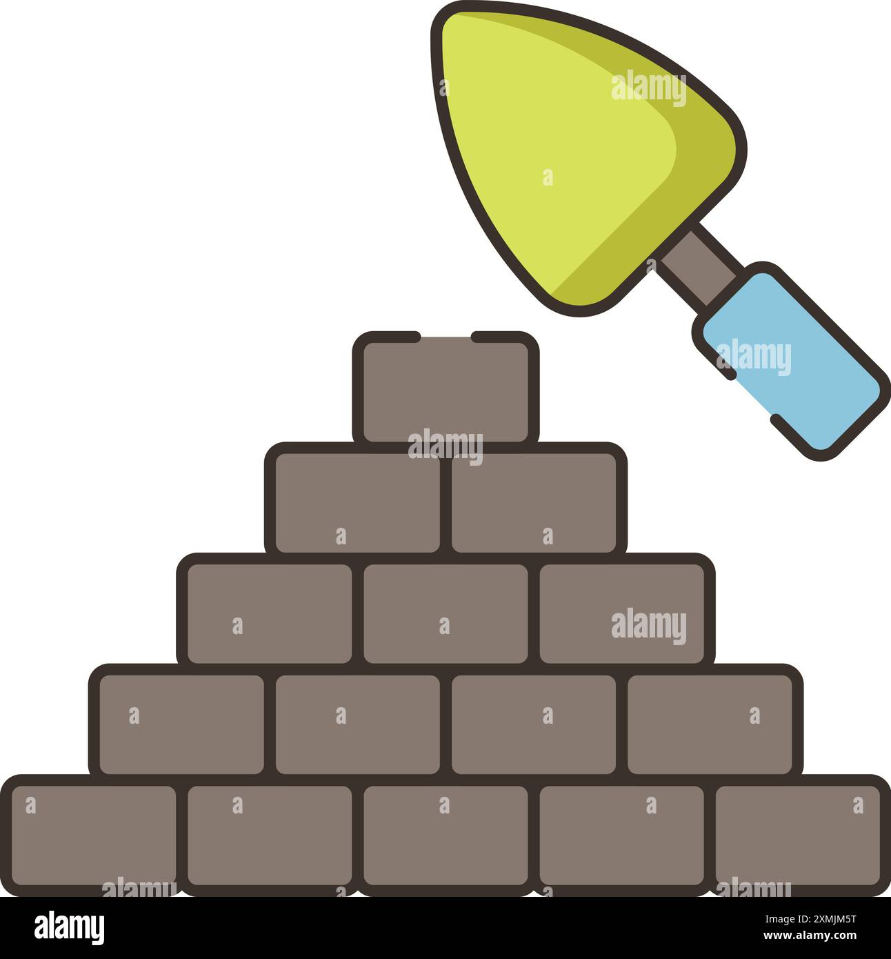 Masonry Icon Stock Vector