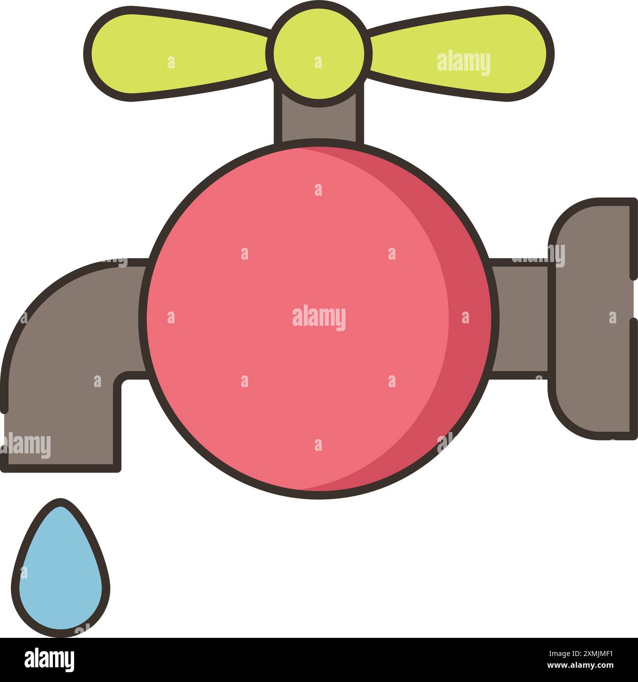 Plumbing Icon Stock Vector