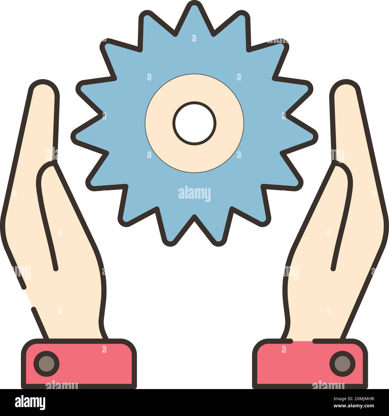 Sharpening Service Icon Stock Vector