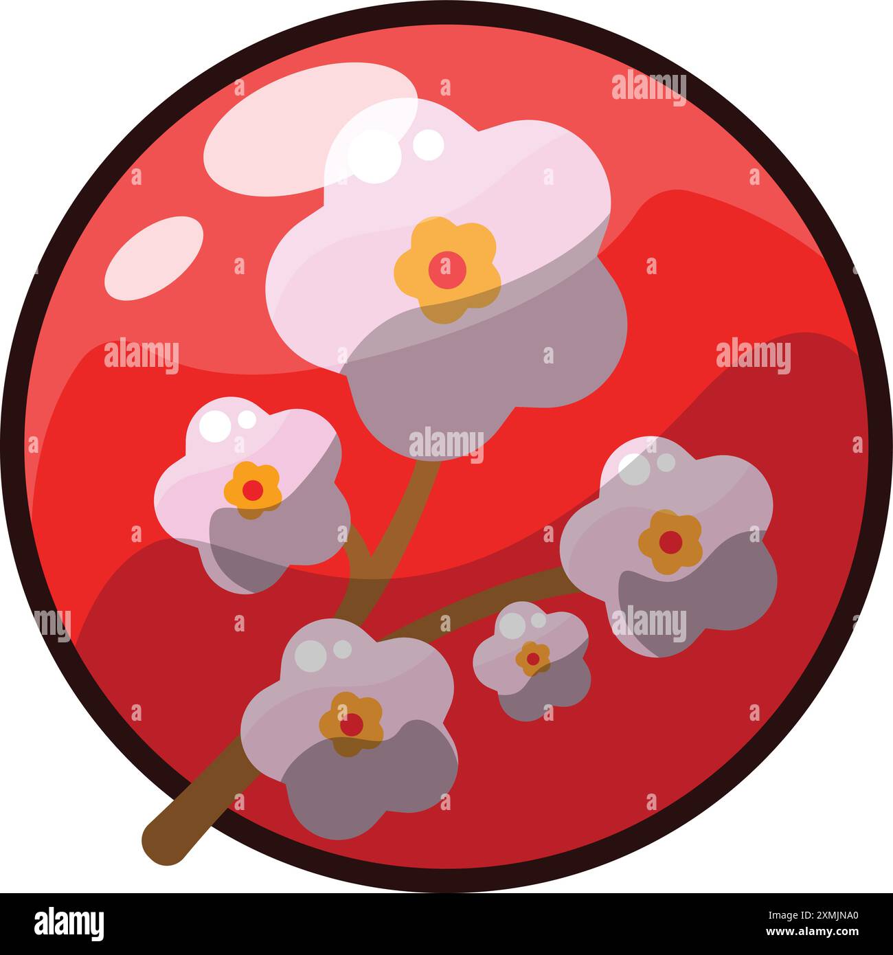 Chinese New Year Flat Icon 2 Stock Vector