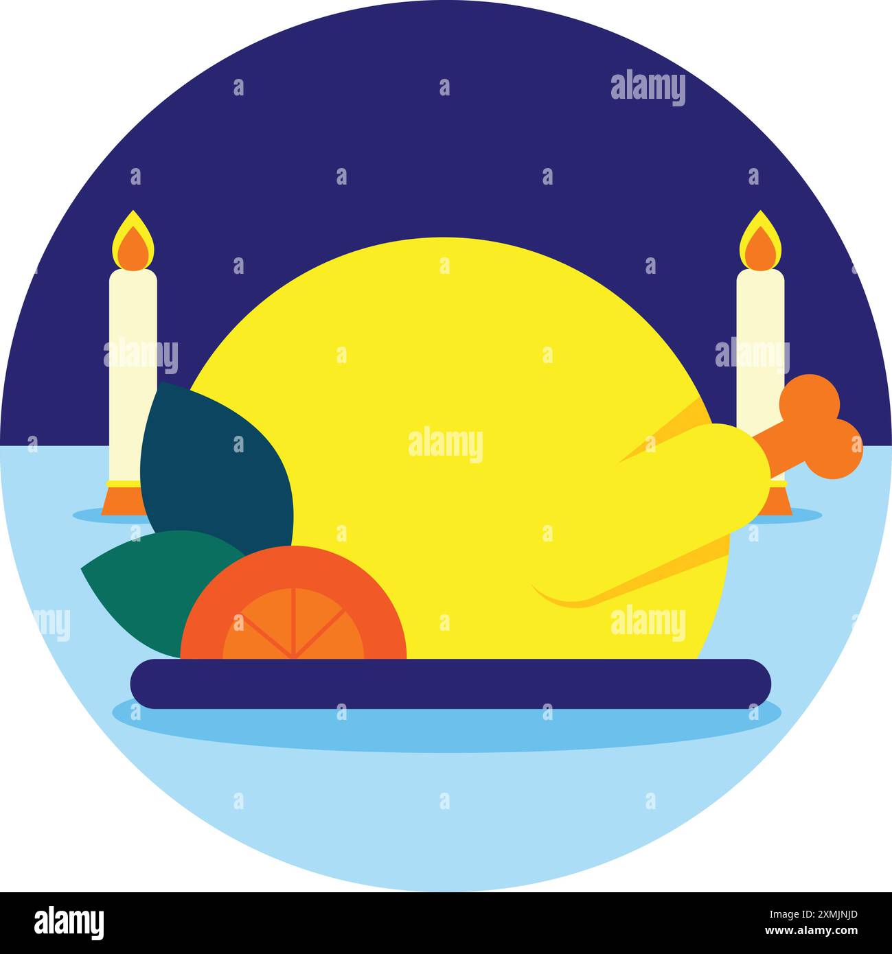 US Holiday Thanksgiving Day Stock Vector
