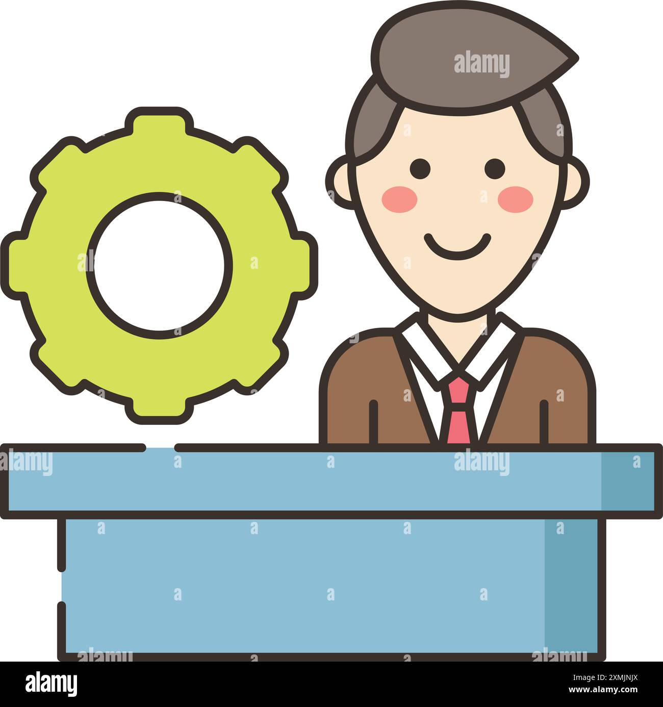 Vendor illustration Stock Vector Images - Alamy