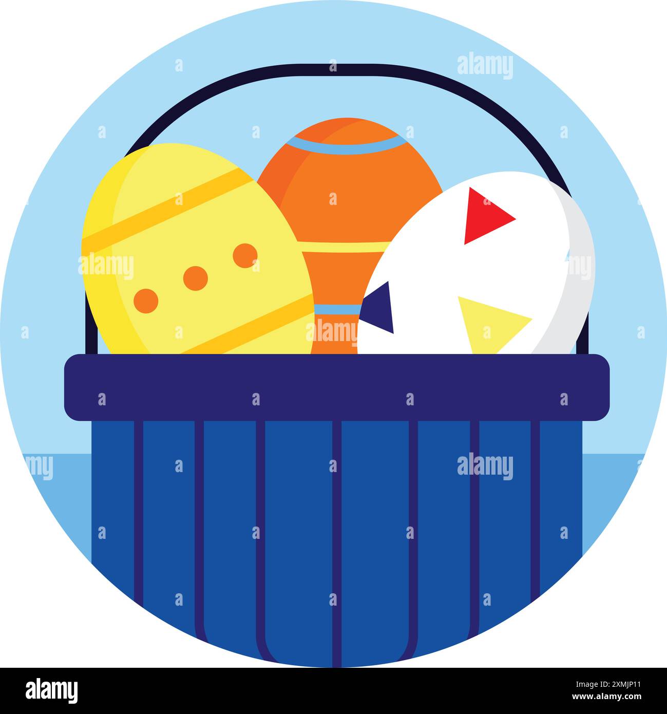 US Holiday Easter Stock Vector