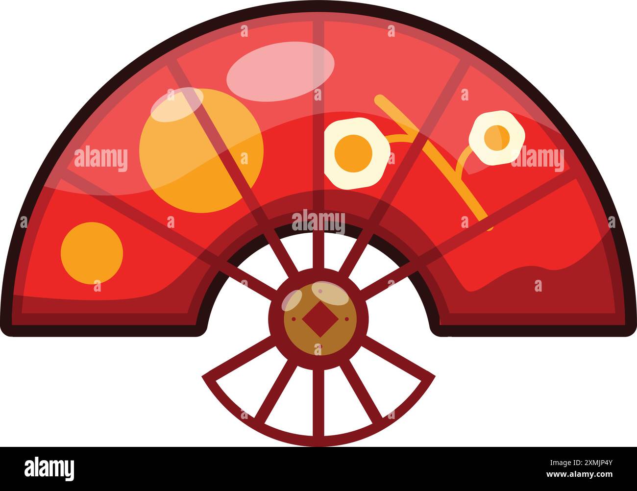 Chinese New Year Flat Icon 8 Stock Vector