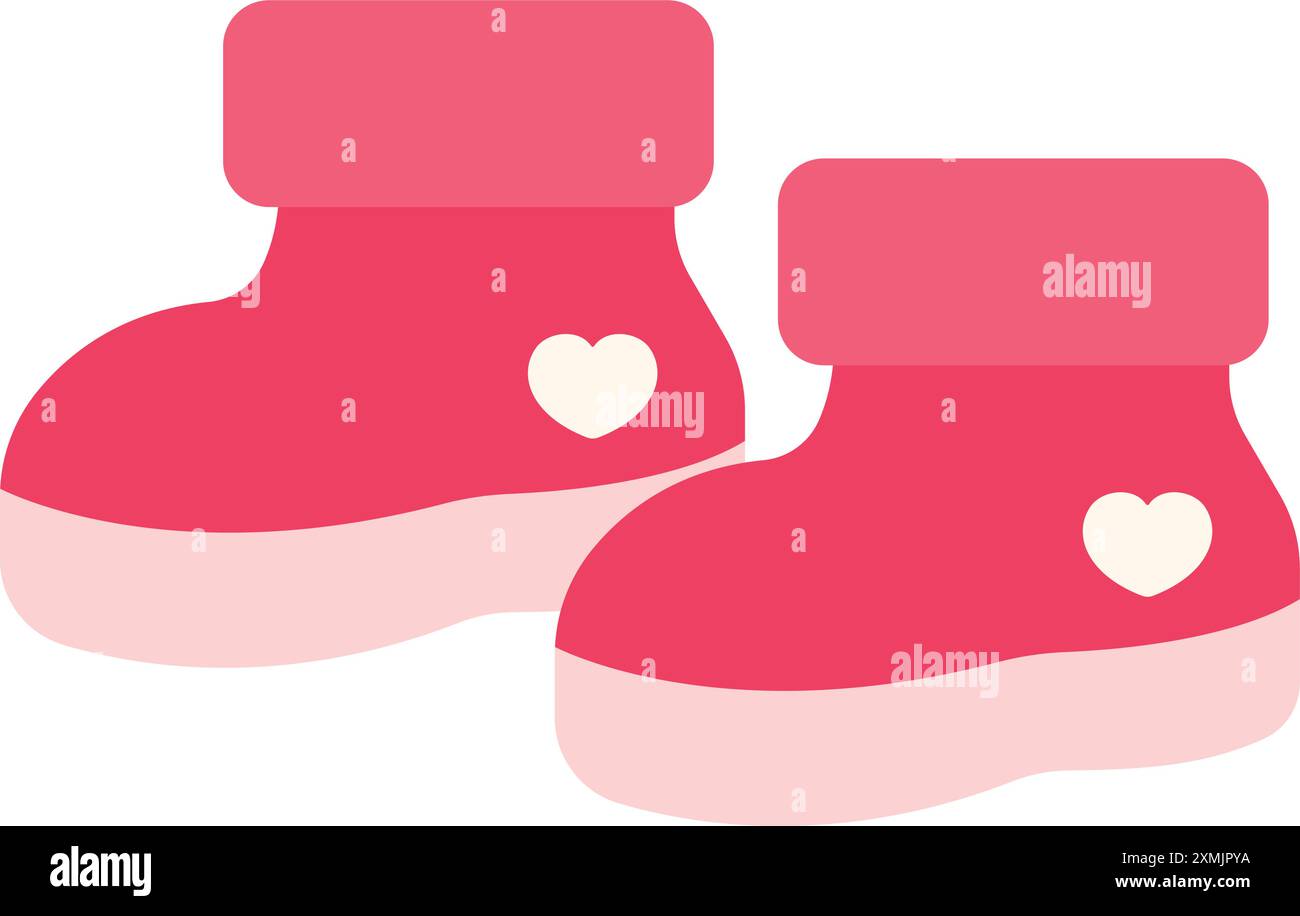 Baby Shoes Stock Vector
