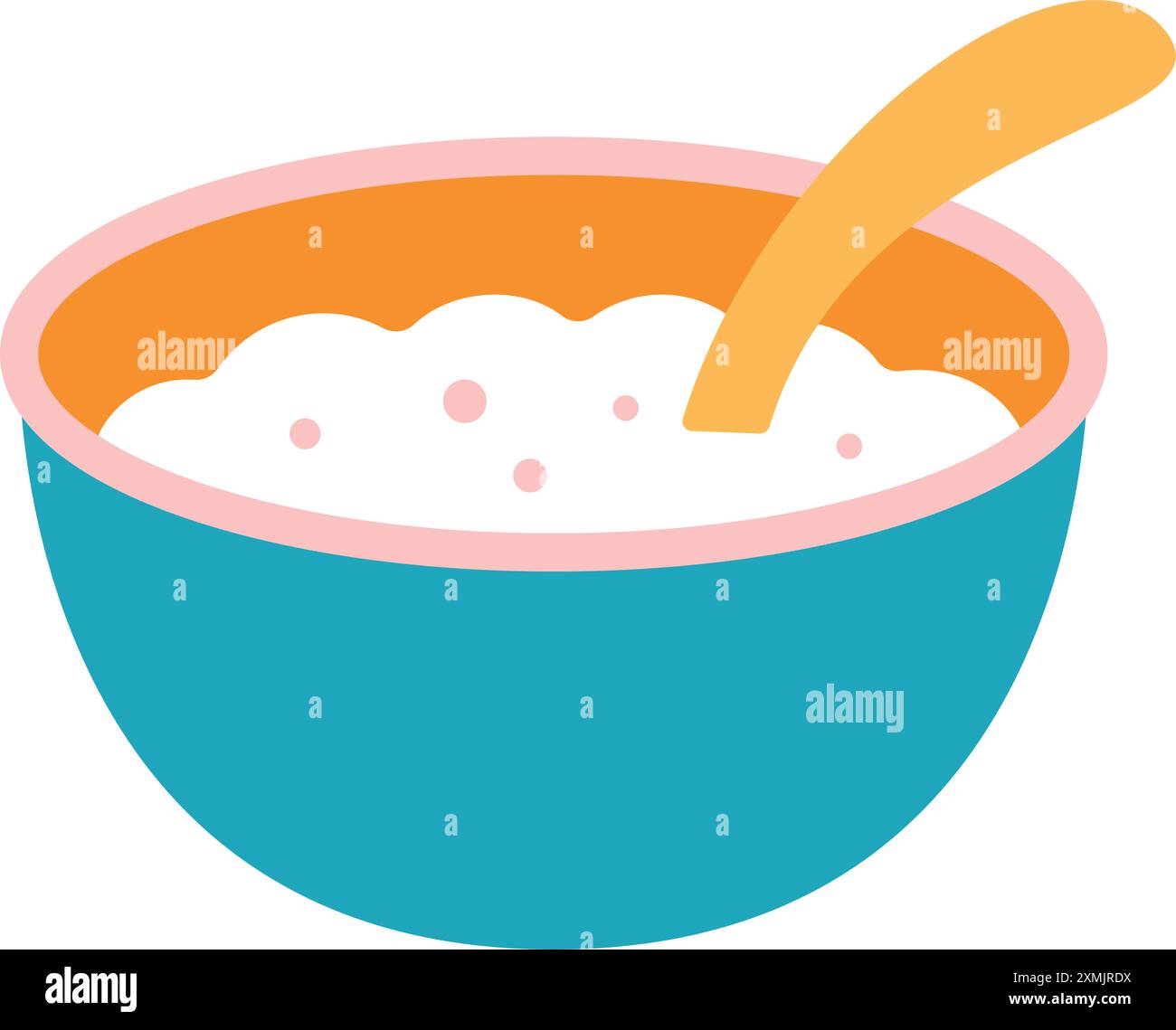 Baby Bowl Stock Vector