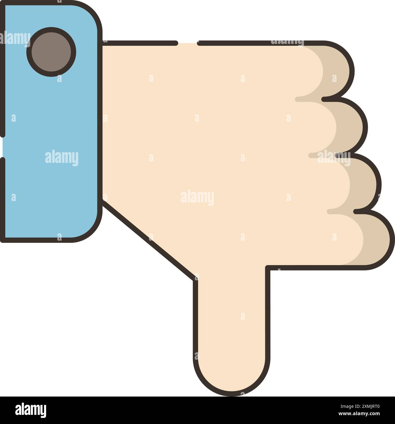 Dislike Web Icon Stock Vector
