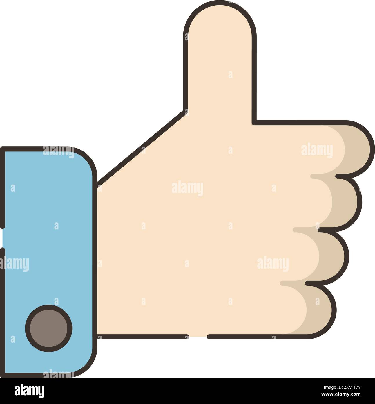 Like Web Icon Stock Vector