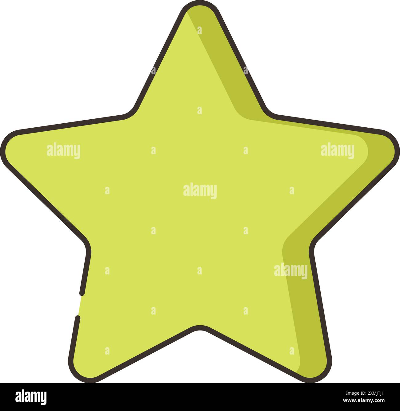 Star Web Icon Stock Vector