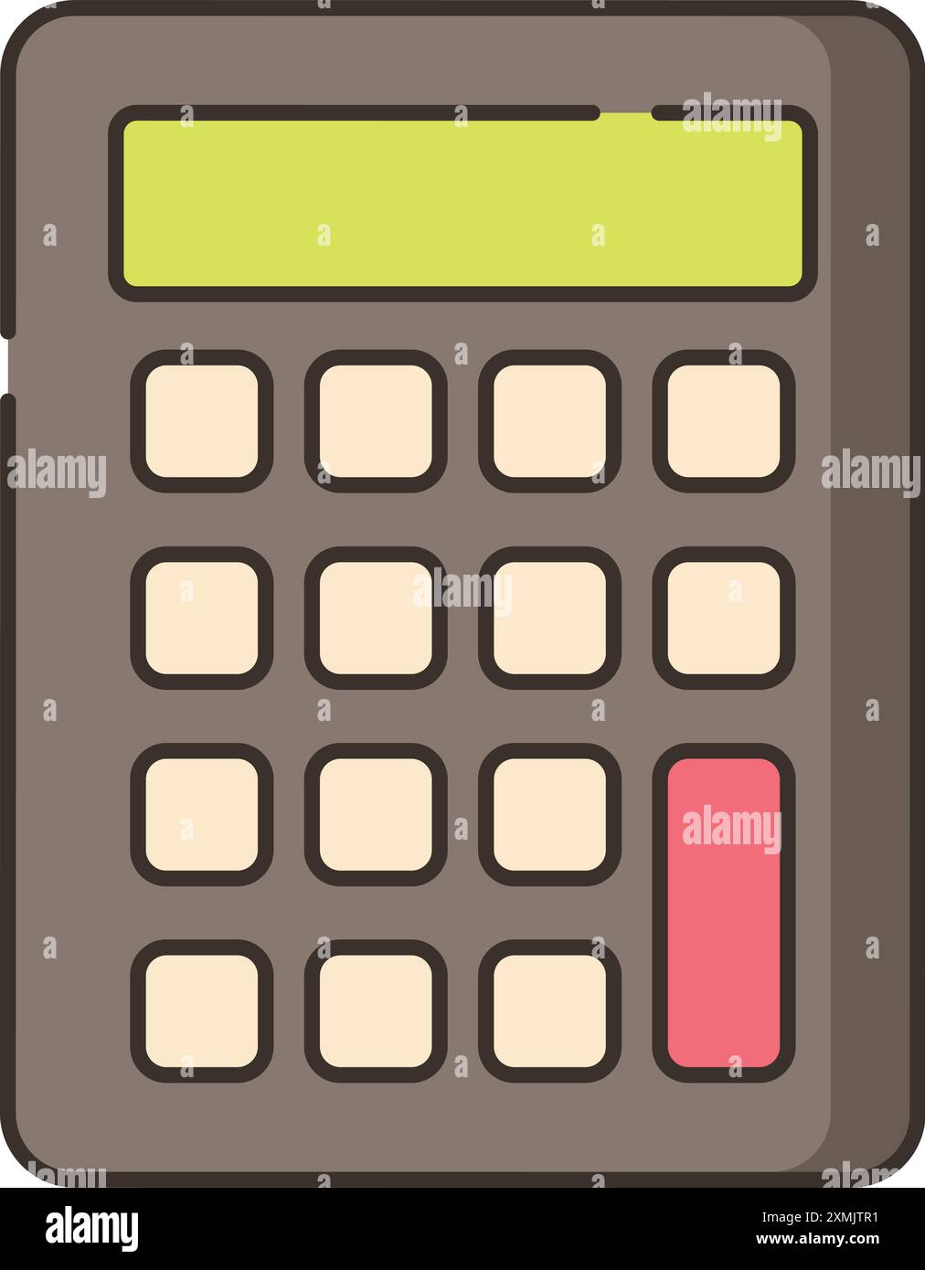Calculator icon editable vector Stock Vector Images - Alamy