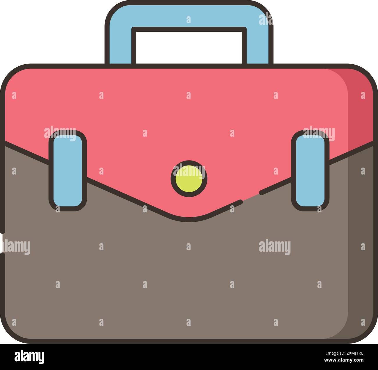 Briefcase Web Icon Stock Vector
