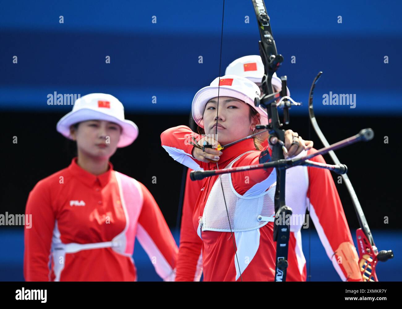 Paris, France. 28th July, 2024. Yang Xiaolei of team China competes ...