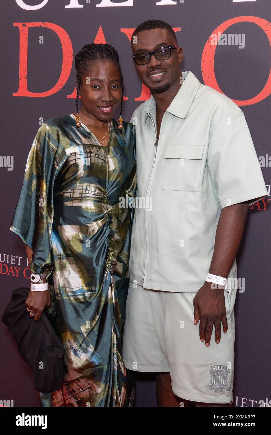 Guests attend A Quiet Place: Day One - UK VIP Gala Screening Featuring ...