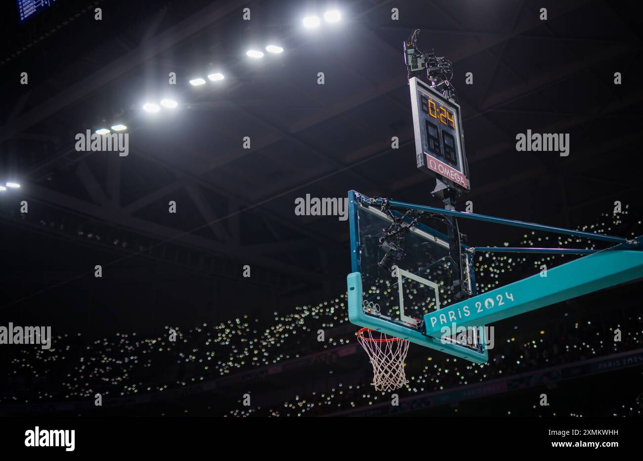 2 Billets Collector Finale Basket France-USA Jeux Olympiques Paris 2024 - Affiche