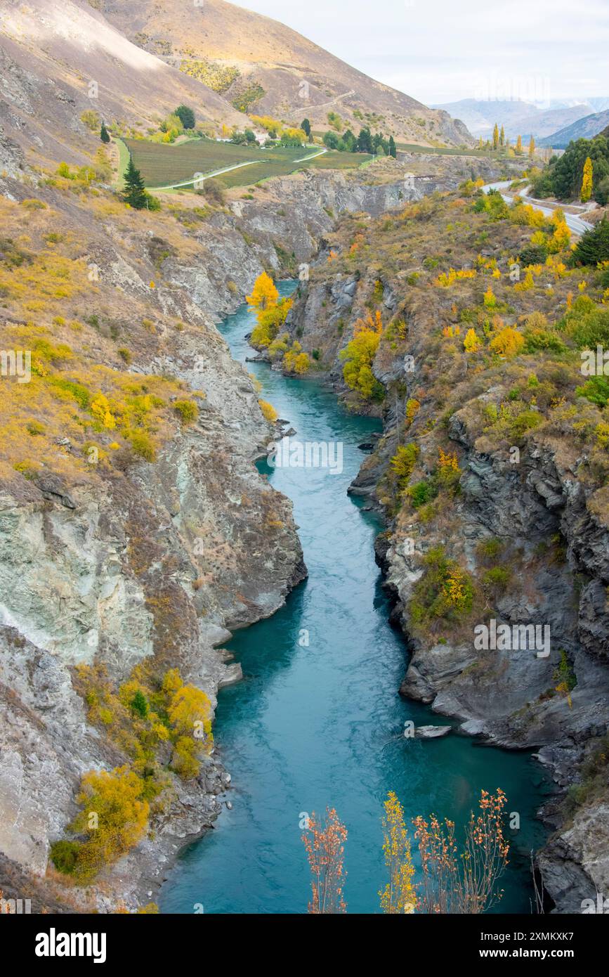 kawarau-river-new-zealand-stock-photo-alamy
