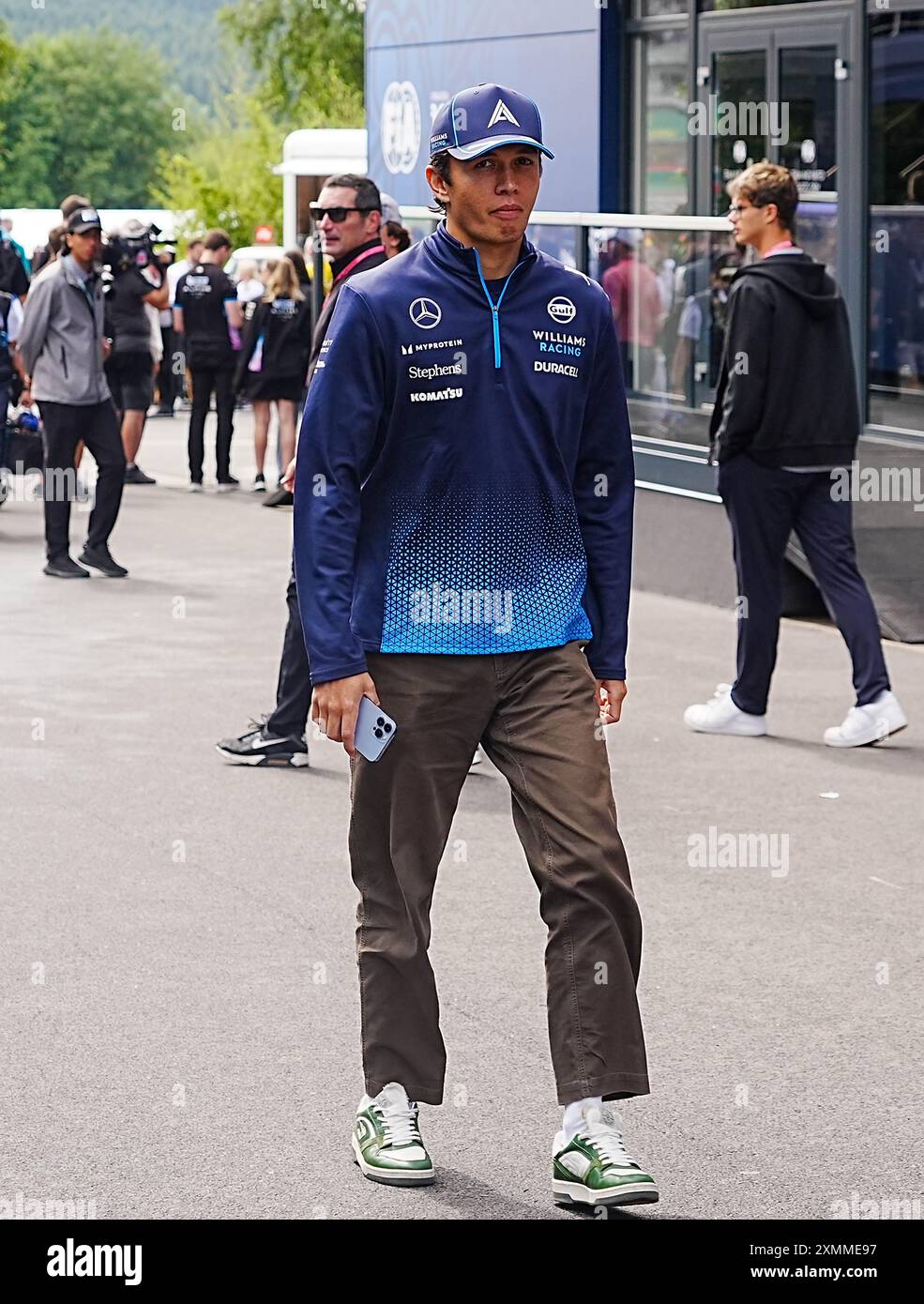 Spa Francorchamps, Belgium. 26th July, 2024. 26.07.2024, Circuit de Spa-Francorchamps, Spa-Francorchhamps, Formula 1 Rolex Belgian Grand Prix 2024, im Bild Alexander Albon (GBR), Williams Racing (Photo by Alessio De Marco/Sipa USA) Credit: Sipa USA/Alamy Live News Stock Photo