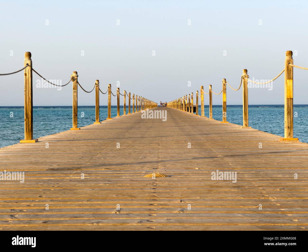 Wooden bridge clouds sky hi-res stock photography and images - Alamy
