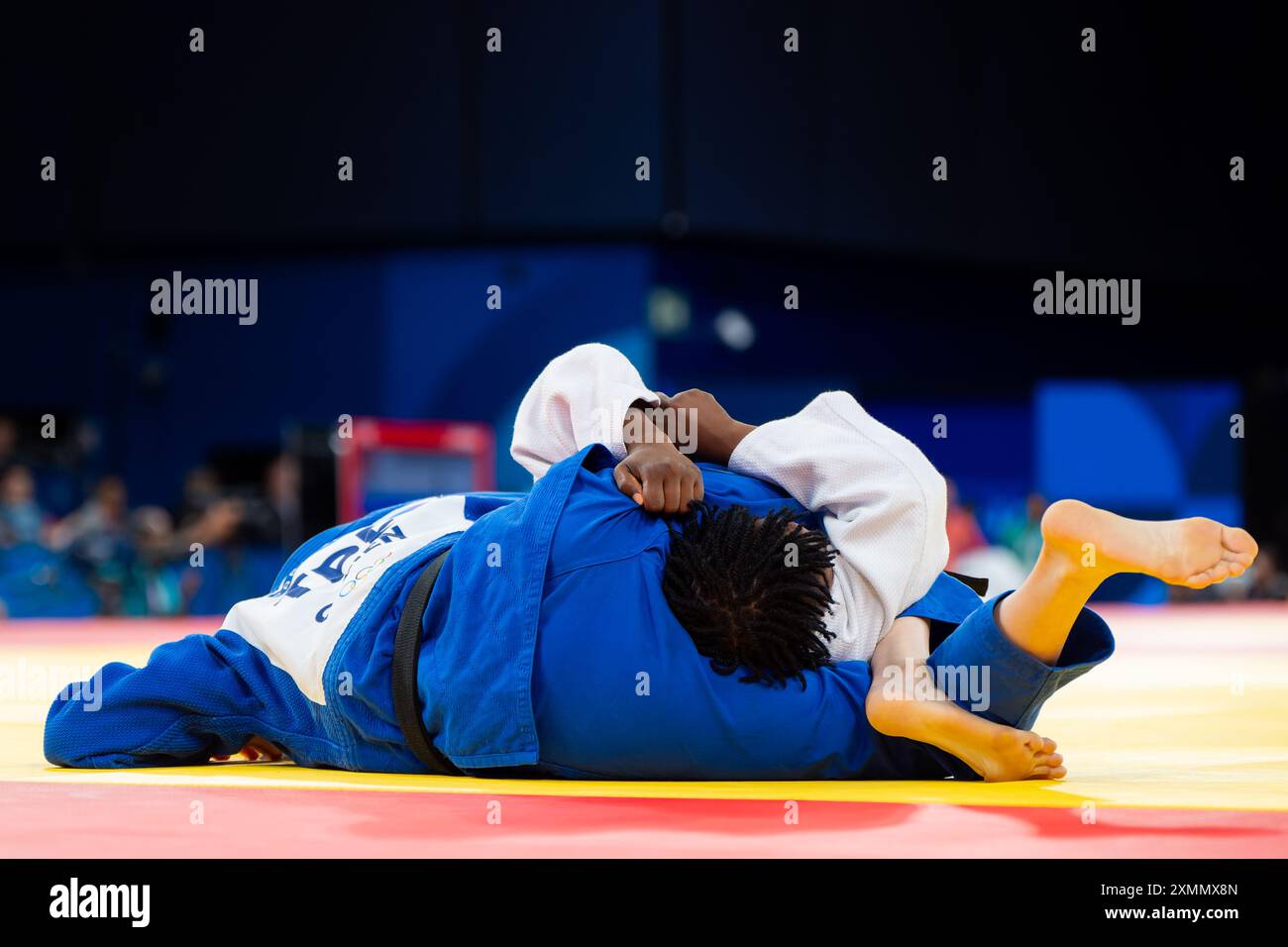 PARIS, FRANCE JULY 29 Mariama Koroma of Sierra Leona and Chen Ling Lien of Chinese Taipei