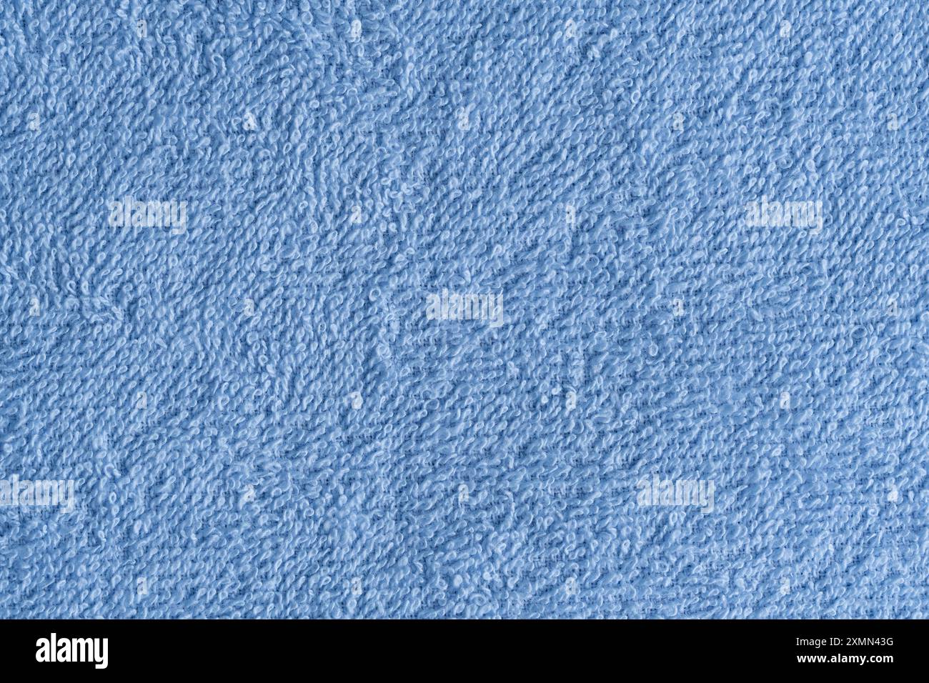 Blue towel texture. Abstract background and texture for design. Top view Stock Photo