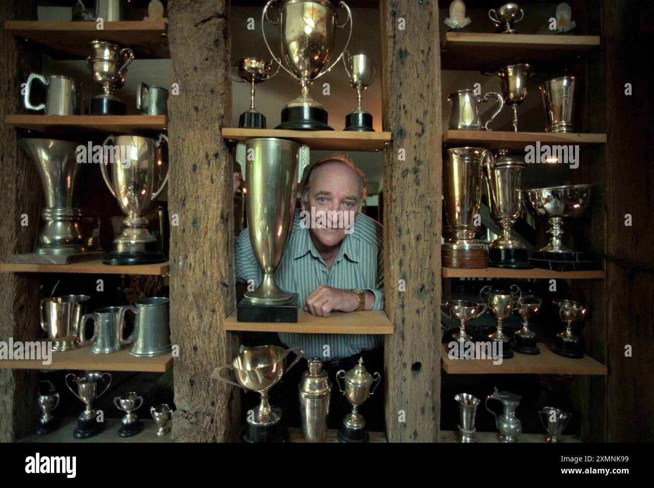 Les Leston , British racing driver 23 September 1997 Picture by Roger Bamber Stock Photo - Alamy