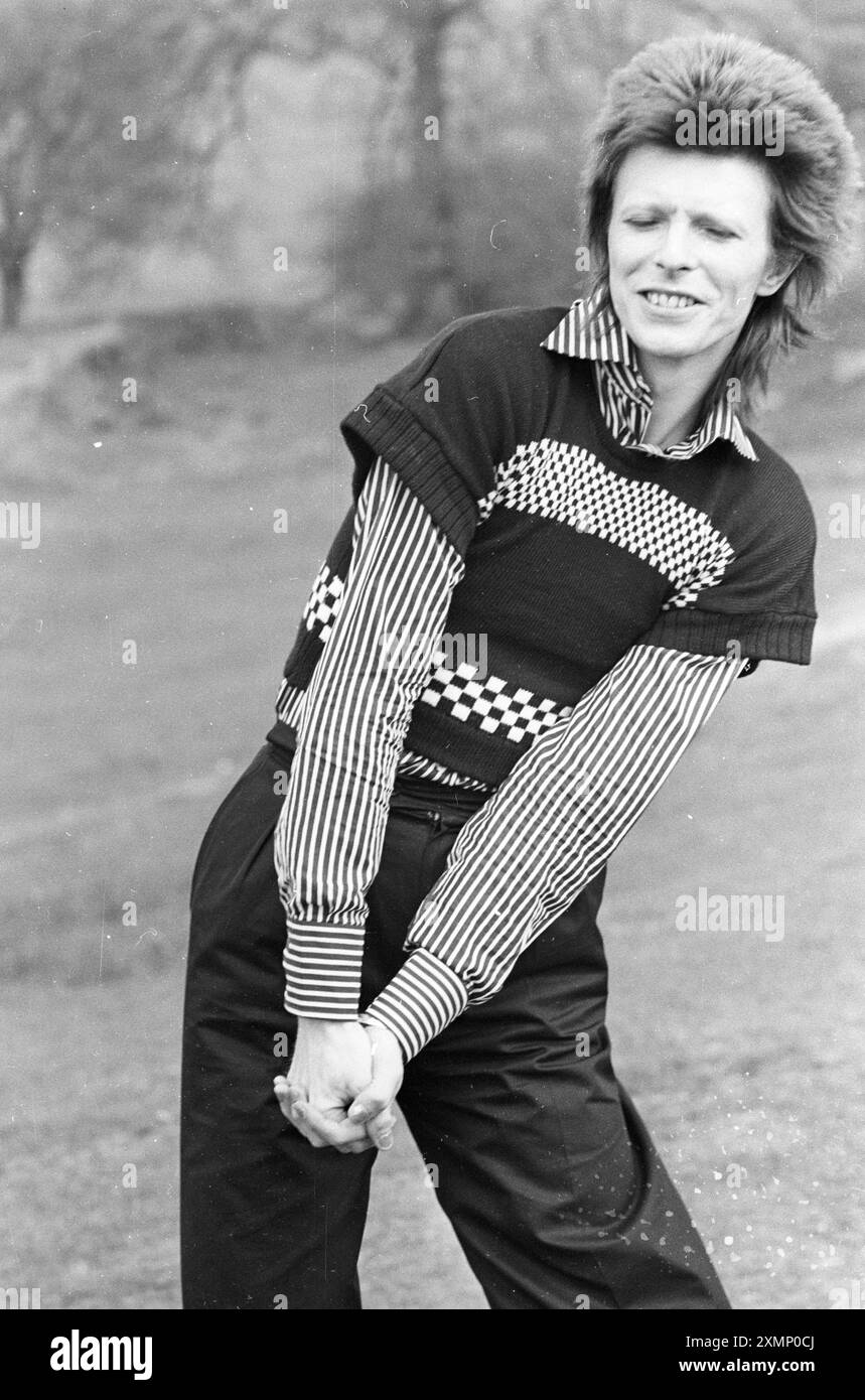 David Bowie 18 or 19 May 1973 Taken at the tail end of the Scotland ...