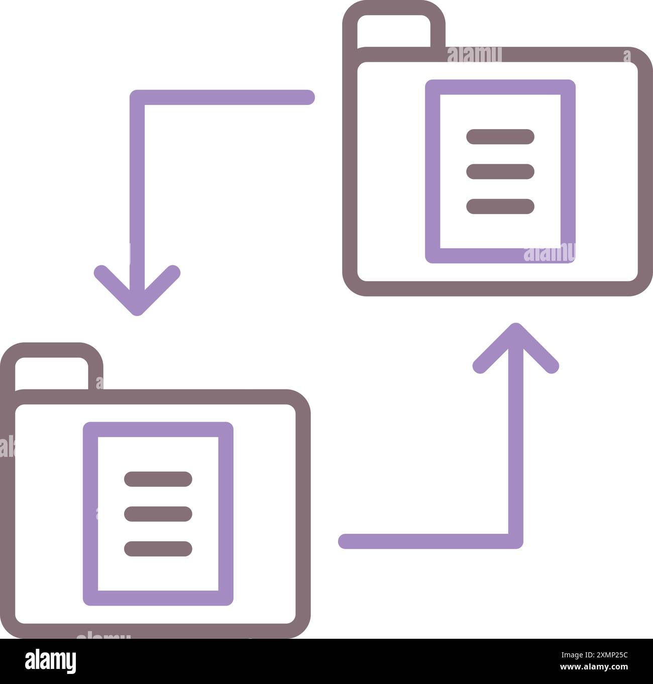 Data lnterfaces Stock Vector