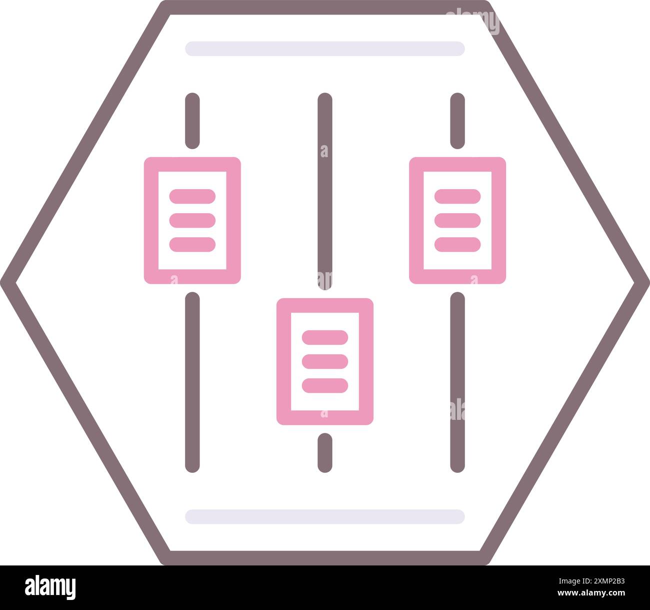 Control Panel Stock Vector