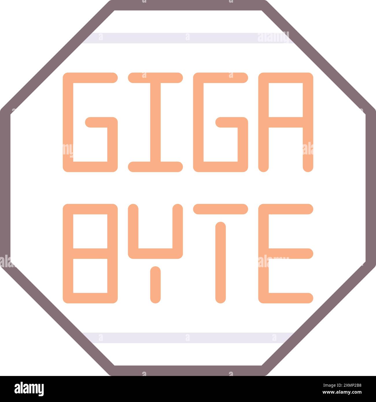 Gigabyte Stock Vector