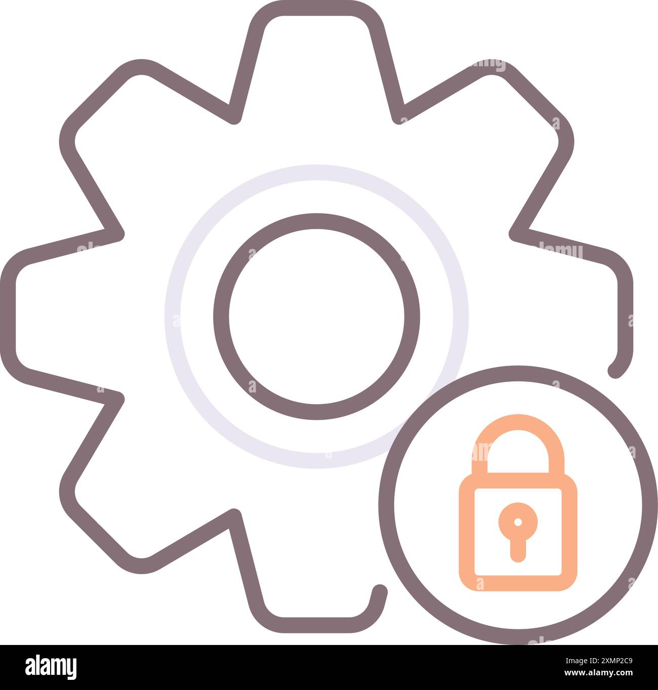 Hardware Security Stock Vector