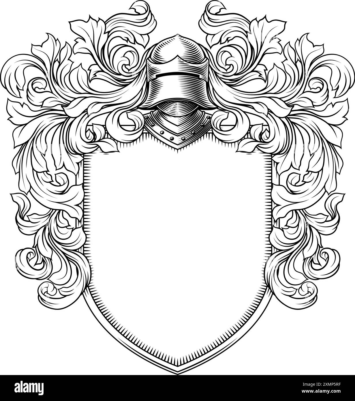 Knight shield coat of arms hires stock photography and images Alamy