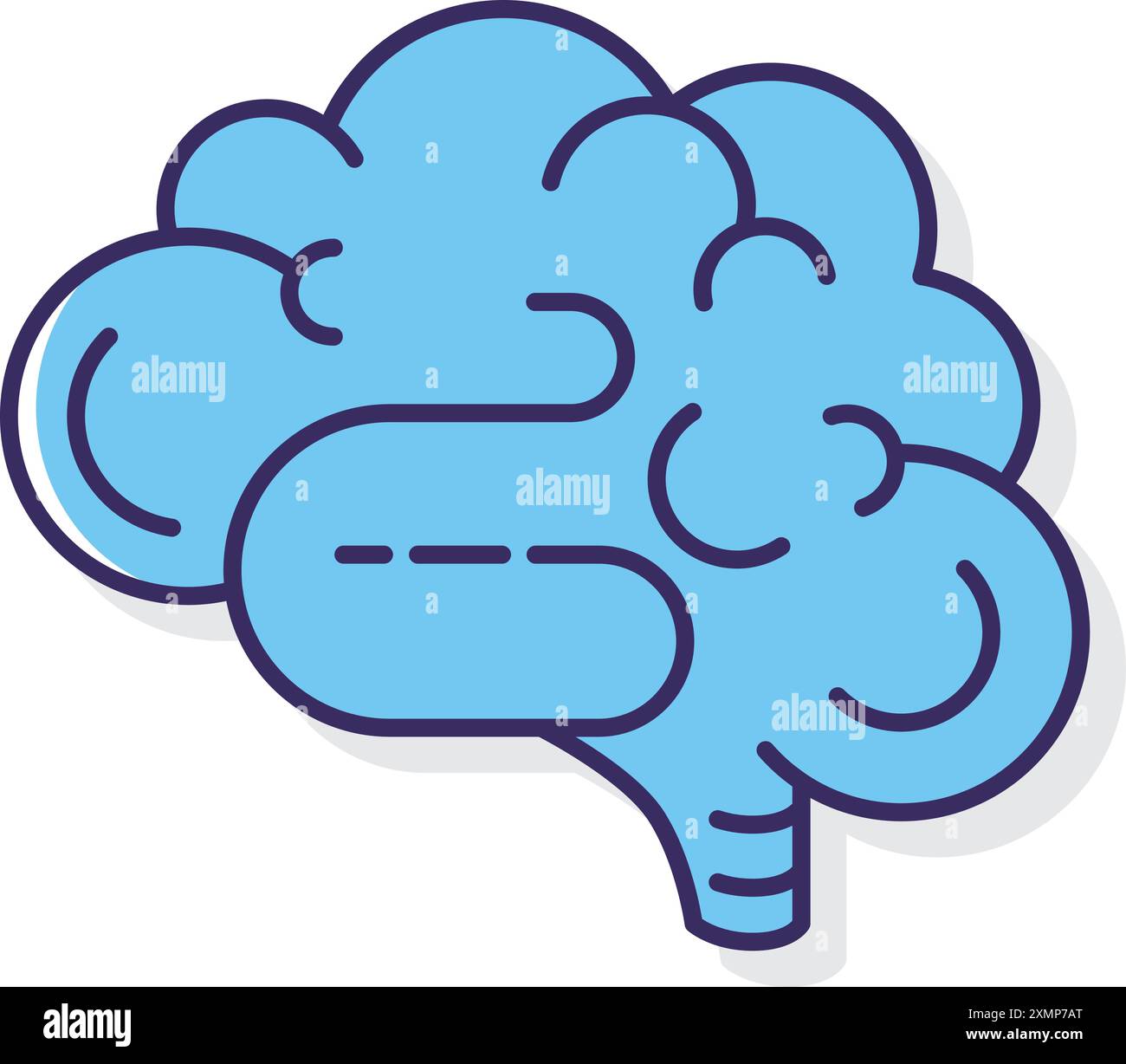 Brain Stock Vector