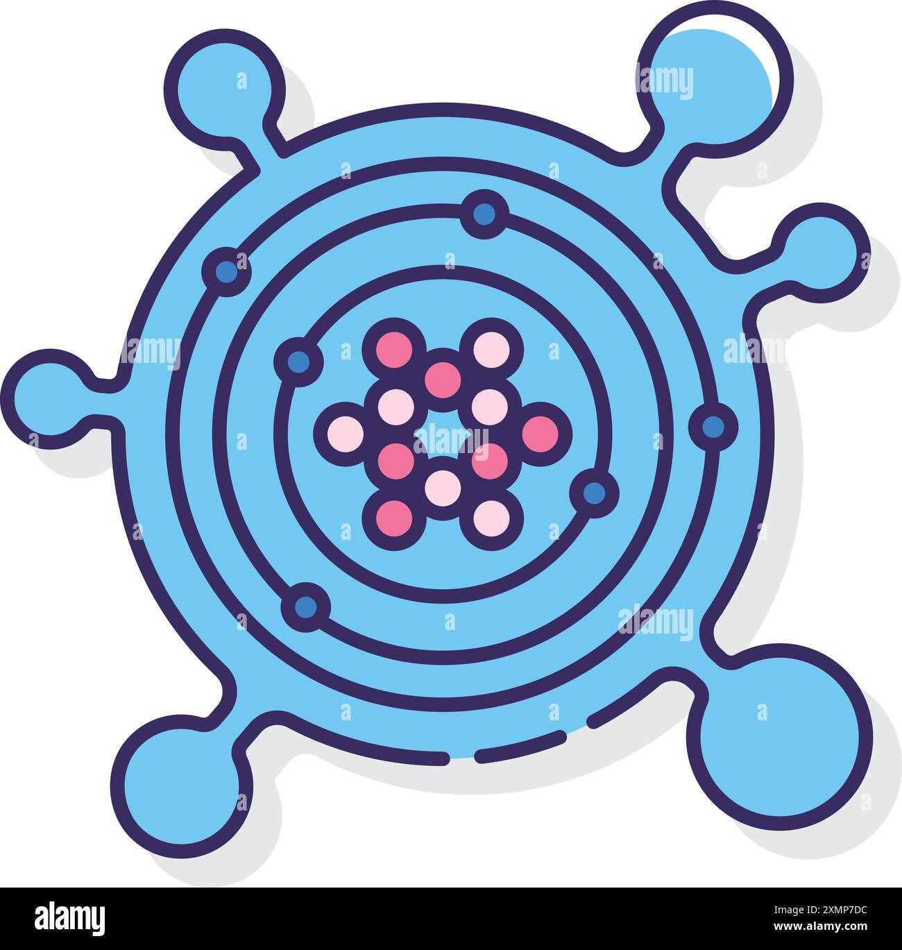 Carbon Based Organism Stock Vector