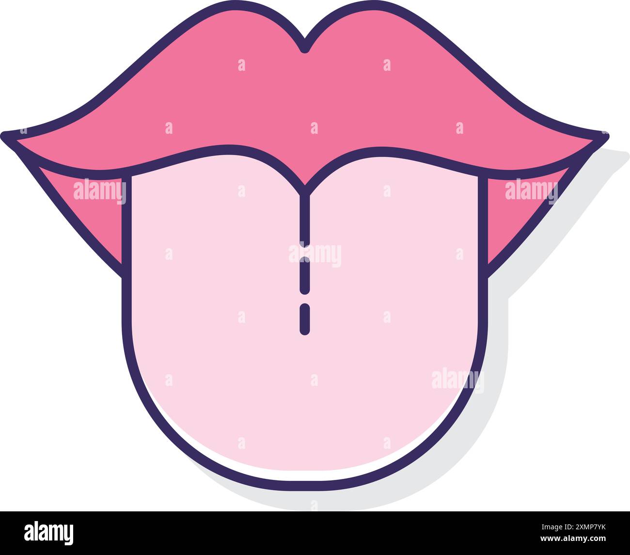 Tongue Stock Vector